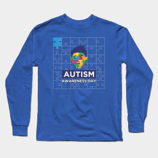 Autism Awareness Day - Go Blue for Autism Long Sleeve T-Shirt